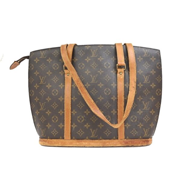 LOUIS VUITTON BABYLONE Shoulder Bag Monogram Leather Brown France